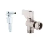 Robinet équerre 1/4 tour R29 Chrome - Marque Wirquin