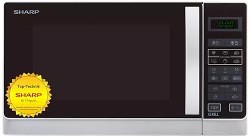 Sharp Home Appliances R742INW micro-onde Comptoir Micro-onde combiné 25 L 900 W Argent