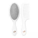 Ensemble Brosse Démêlante et Peigne de Douche - Marque T3