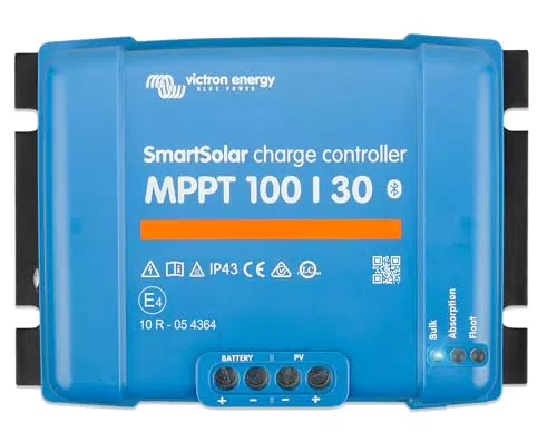 Contrôleur de Charge Solaire Victron Energy SmartSolar MPPT 100V 30A 12/24V con Bluetooth