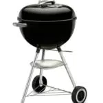 Barbecue à Charbon Weber Classic Kettle 47 cm avec Thermomètre Intégré - Noir