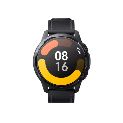 Montre Connectée Xiaomi Watch S1 Active - Écran AMOLED HD 1,43" - 117 Modes d'Entraînement - Surveillance SpO2, Fréquence Cardiaque & Sommeil - Bluetooth, NFC, GPS - Étanche 5 ATM - Autonomie 12 Jours - Alexa - Noir