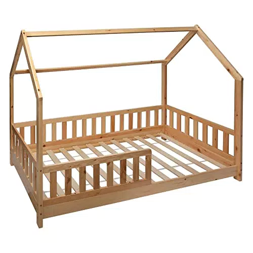 Atmosphera - Lit cabane Enfant Bosco en Bois