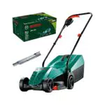 Tondeuse à gazon Bosch ARM 3200 - Puissance 1200 W, largeur de coupe 32 cm - Lame supplémentaire incluse - Édition Amazon