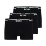 Caleçon Boxeur BOSS Trunk 3P Power Homme