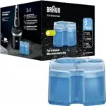 Rasoir Braun 3-en-1 ShaverCare, Recharges Liquide Nettoyant pour Stations SmartCare