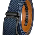 Ceinture Homme en Cuir Automatique - Marque BULLIANT - Largeur 35mm - Taille Ajustable