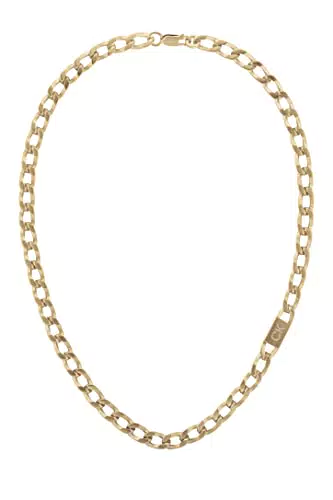 Collier en Chaîne Calvin Klein pour Homme - Collection OUTLOOK - Or jaune