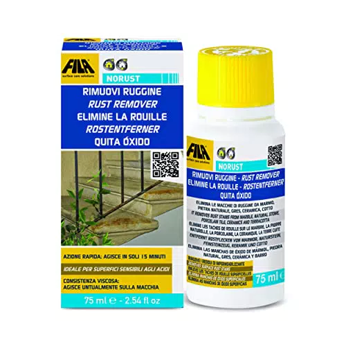 Nettoyant Antirouille FILA NORUST - Élimine la Rouille - 75 ml