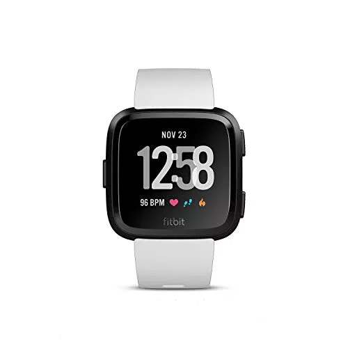 Montre Connectée Fitbit Versa : Suivi Forme, Sport et Bien-être, Étanche, Autonomie 4 Jours, Fréquence Cardiaque