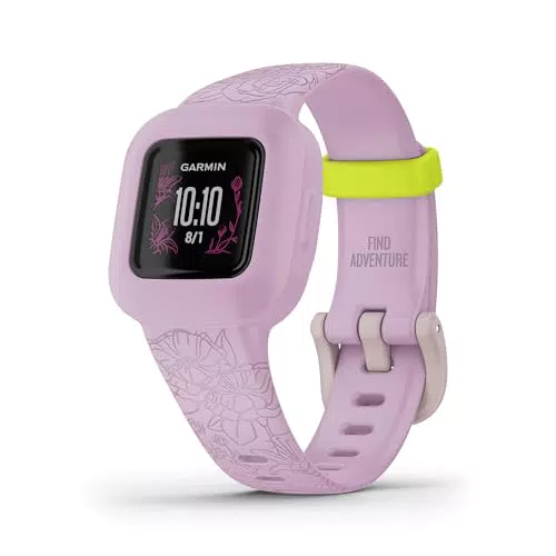 Bracelet connecté Garmin vívofit jr. 3 pour Enfants - Rose