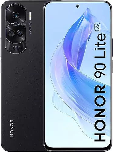 Smartphone HONOR 90 Lite 5G avec Triple Caméra 100 Mpx et Écran 6,7" 90 Hz