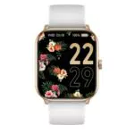 ICE-WATCH - ICE Smart Rose Gold White - Montre Connectée Rose-Gold pour Femme avec Bracelet en Silicone - 021413