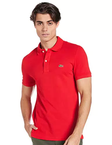 Polo Lacoste Slim Fit Homme - Blanc