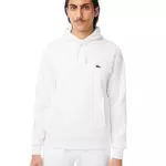 Lacoste Sweatshirt Classic Fit Homme, Blanc, 6X