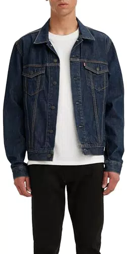 Levi's The Trucker Veste Homme, Dark Horse, L