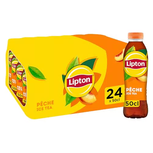 Lipton Ice Tea Pêche - Pack de 24 Bouteilles