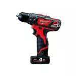 Perceuse à percussion Milwaukee M12™ 12V Li-Ion 4.0 Ah 38 Nm 2 vitesses - Modèle M12 BPD-402C