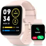 Montre Connectée Femme avec Alexa - Suivi Cardiaque/Sommeil - 100 Modes Sport - Étanche IP68