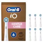 Brossette Oral-B iO Gentle Care pour Brosse À Dents Électrique - Lot de 6