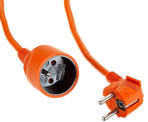 Câble d'Extension PremiumCord 230V 30m avec Sécurité Enfant - Rallonge Schuko