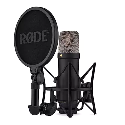 Microphone à condensateur de Studio RØDE NT1 - Qualité professionnelle pour l'enregistrement vocal et le podcasting