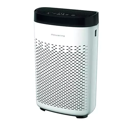 Purificateur d'Air Rowenta Pure Air Essential - Haute Performance, 3 Niveaux de Filtration, Mode Silencieux