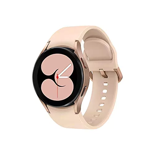 Montre Intelligente Samsung Galaxy Watch4 BT - Wear OS, Bluetooth, Suivi Fitness - Or Rose