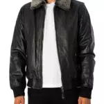 Schott NYC LC930D Veste en cuir Homme, Marron, XX-Large