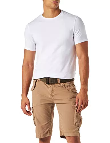 Shorts Schott NYC Homme - Style Tabac, Taille 33