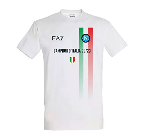 T-shirt SSC Napoli Champions d'Italie 22/23 - Modèle Adulte