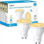 Tapo Ampoule Connectée WiFi, Ampoule LED GU10, Blanc Chaude 2700K