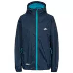 Veste Coupe-Pluie Femme Trespass Qikpac - Bleu Foncé
