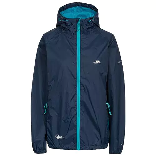 Veste Coupe-Pluie Femme Trespass Qikpac - Bleu Foncé