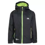Veste Coupe-Pluie Garçon Trespass Qikpac - Noir