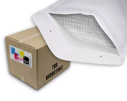Enveloppes à Bulles d'air Petite Taille pour Expédition - Marque UG ECO