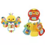 Hochet Bébé Interactif et Musical VTech Piou-Piou Sens et Éveil Musical