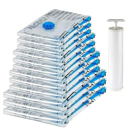 Amazon Basics de rangement sous vide avec pompe manuelle