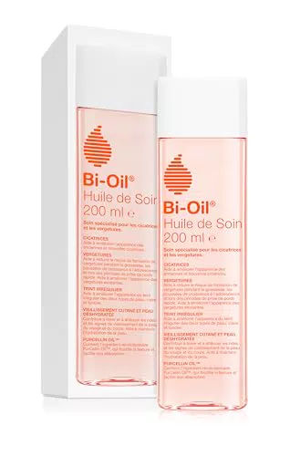 Huile de Soin Bi-Oil pour Vergetures et Cicatrices - 200 ml