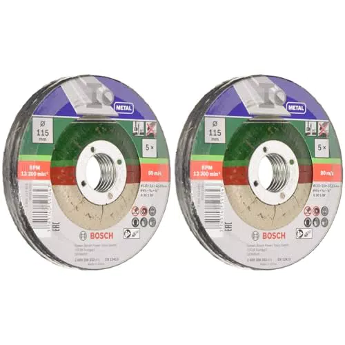 Bosch Accessories 5 Disque à tronçonner & Bosch Professional 1x Disque à tronçonner Expert Carbide Multi