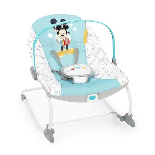 Transat Evolutif Minnie Forever Besties - Siège Vibrant avec Arche de Jeu Amovible