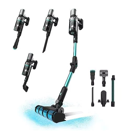 Aspirateur Vertical Cecotec Conga Rockstar 2500 Thunder Flex Animal - Puissance 400 W, Autonomie 65 Min, Brosse Jalisco - Offre Spéciale