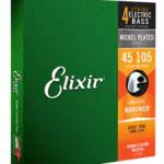 Cordes Elixir® en Acier plaqué Nickel avec revêtement NANOWEB® pour basse 4 cordes, Long Scale, Light/Medium