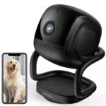 Caméra de Surveillance WiFi Intérieure 1080P avec Vision Nocturne et Détection de Mouvement - Compatible avec Alexa