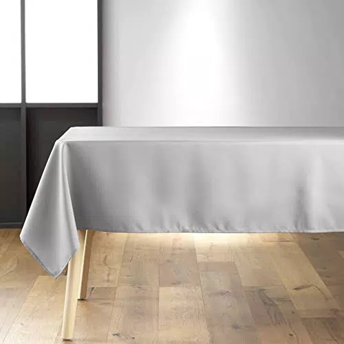 Nappe Rectangle Douceur d'Intérieur Essentiel Gris