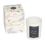 Bougie Parfumée Super Nounou Fleur d'Oranger - Idée Cadeau Nourrice - Pot en Verre - Cire Végétale
