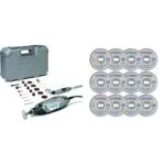 Outil multifonction Dremel 3000 avec 25 accessoires et lot de 12 disques EZ SpeedClic pour métaux - Découpe et tronçonnage 38mm