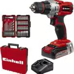 Perceuse Visseuse sans fil Einhell TE-CD 18/2 Li Power X-Change (Li-Ion, 18 V, 44 Nm)