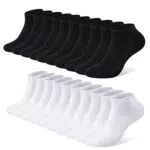 Chaussettes de Sport FALARY pour Hommes et Femmes en Coton - Lot de 10 paires