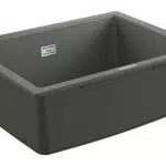 GROHE Evier composite avec égouttoir K500 1160 x 500 mm Noir Granite 31647AP0